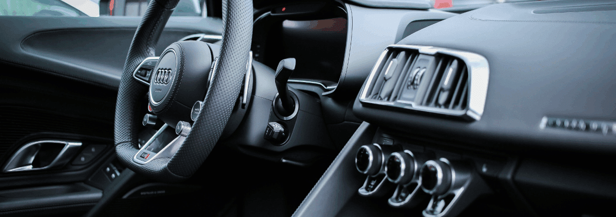 interior of an Audi - ADL Auto Repair & Driveshafts