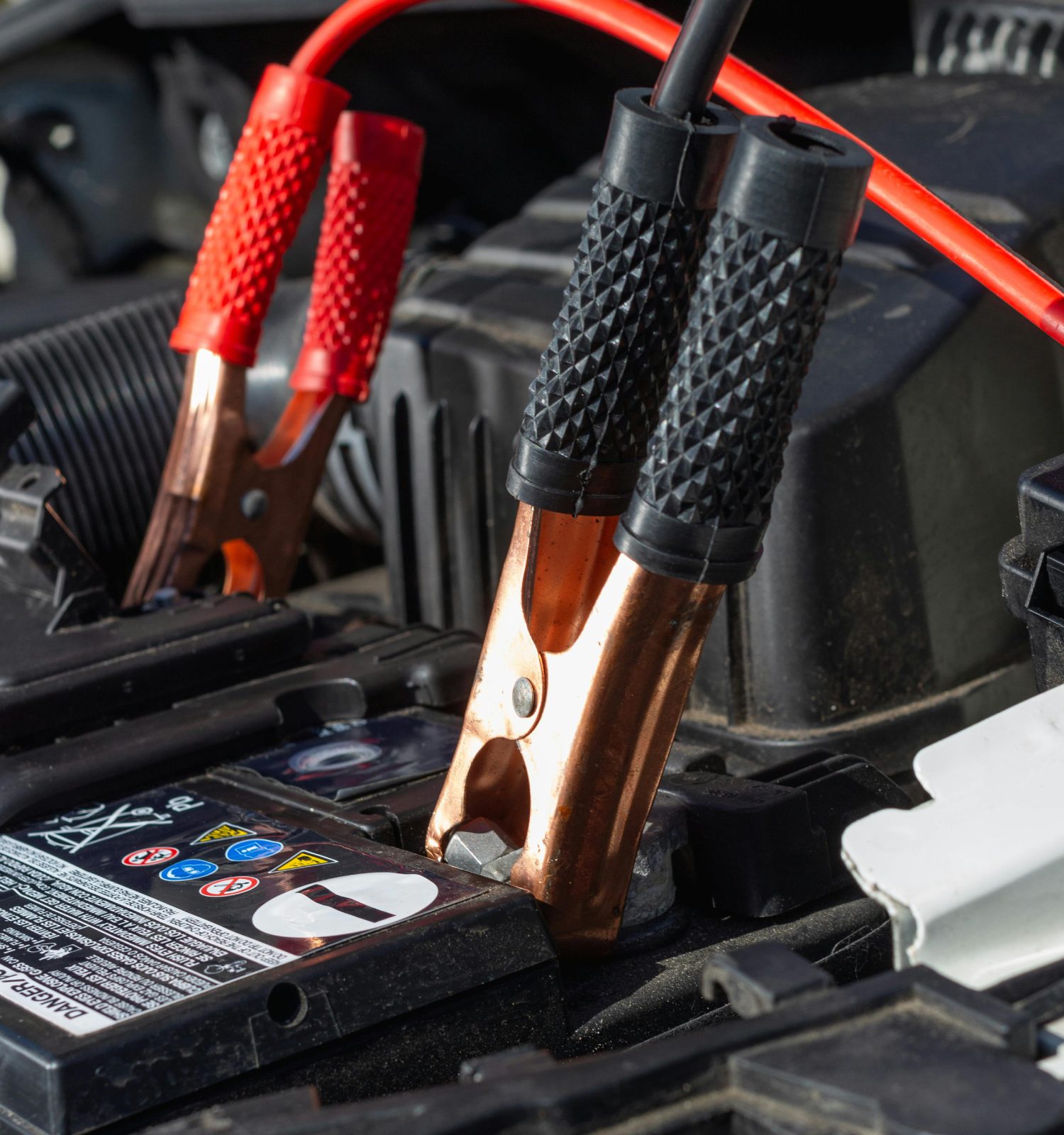cables on a vehicle battery - ADL Auto Repair & Driveshafts