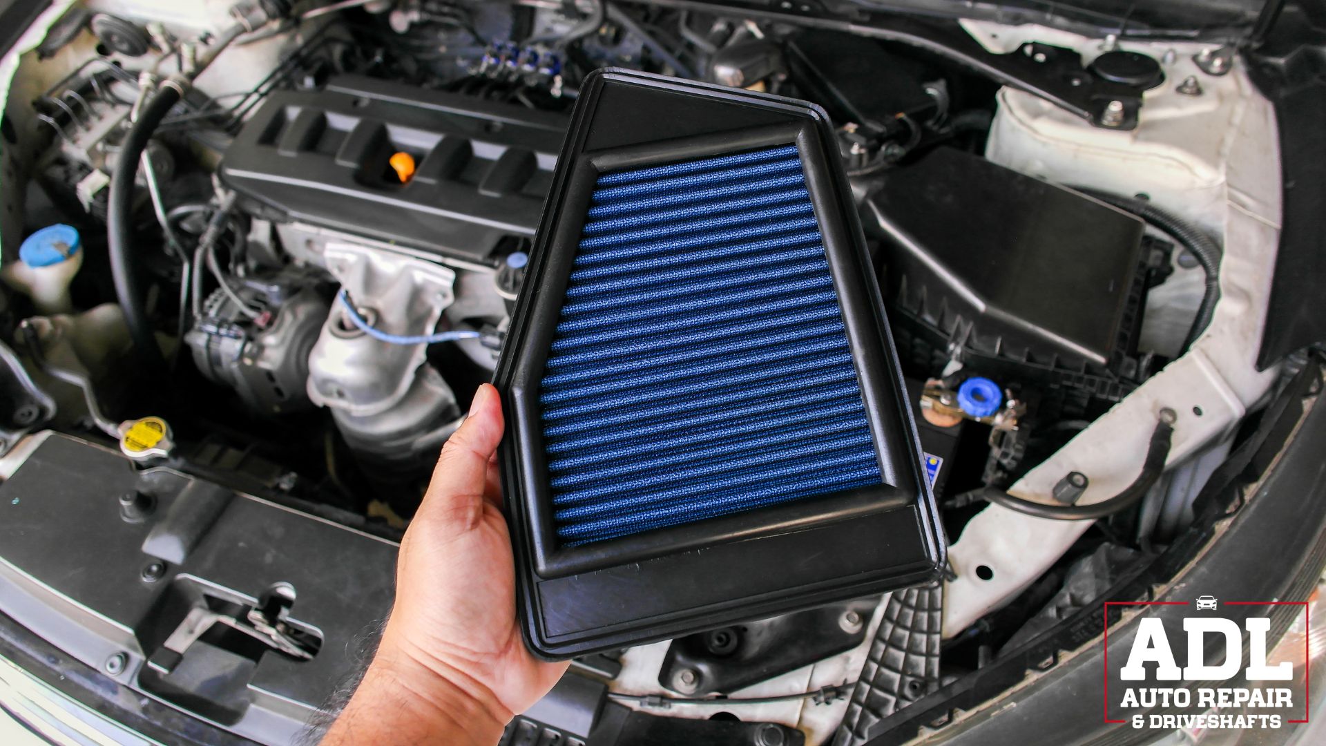 blue vehicle filter - ADL Auto Repair Driveshafts auto AC repair